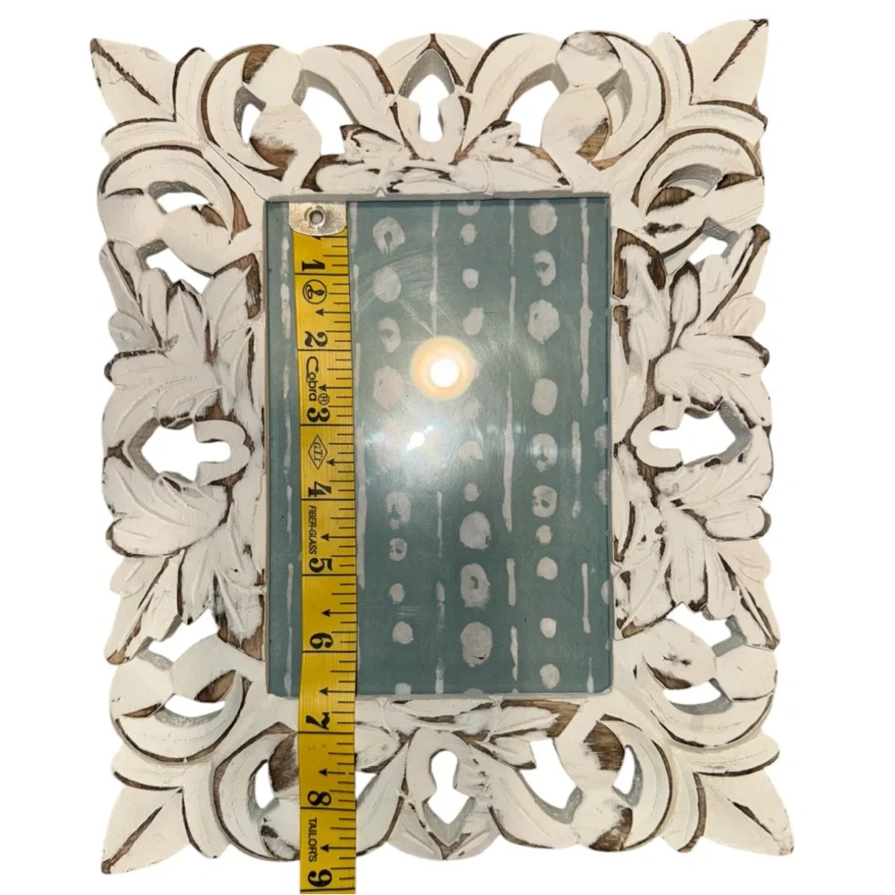 Elegant White Picture Frame